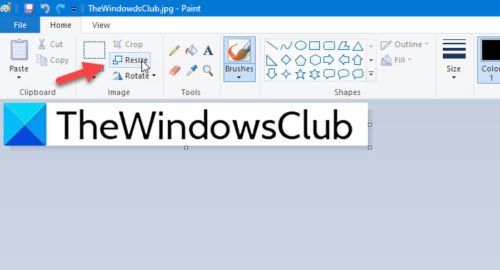 Cómo cambiar la resolución de un archivo en Paint