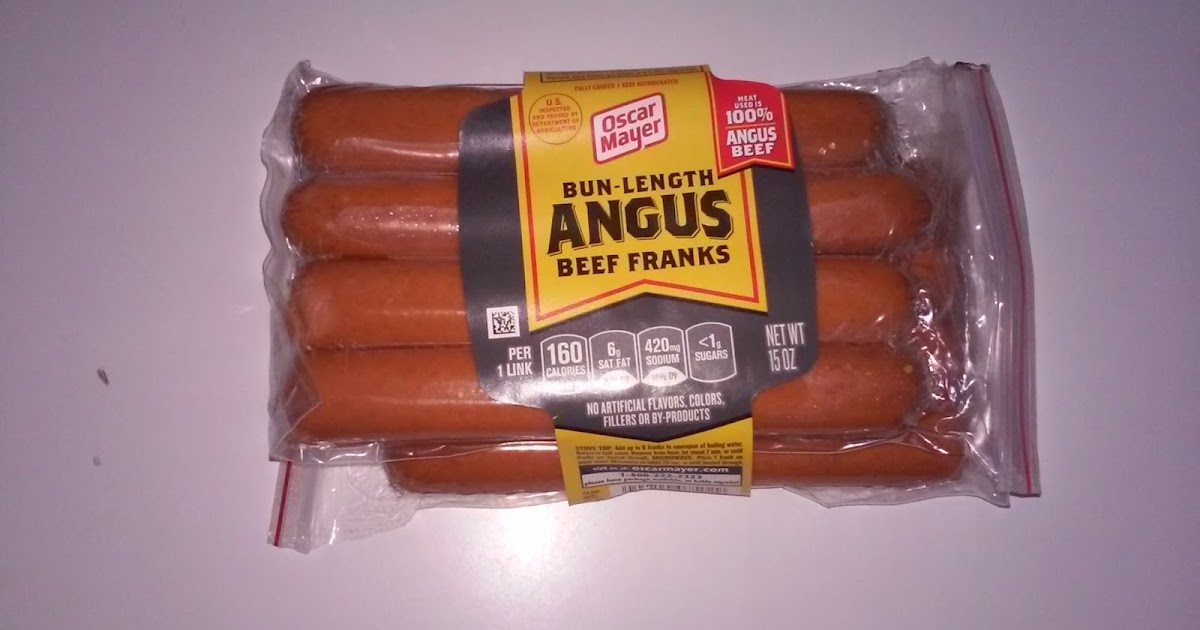 Review of Oscar Mayer BunLength Angus Beef Franks The Fork in The