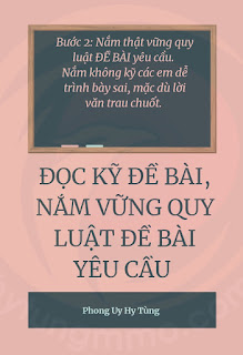 5 bước cơ bản để có bài văn chuẩn cơ bản