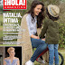 Natalia Oreiro y su hijo Merlin en la revista  Hola! Argentina