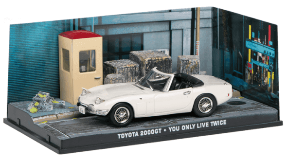 Toyota 200 GT - You only live twice 1:43 colección james bond