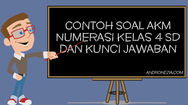 12++ Soal akm kelas 4 sd level 1 information