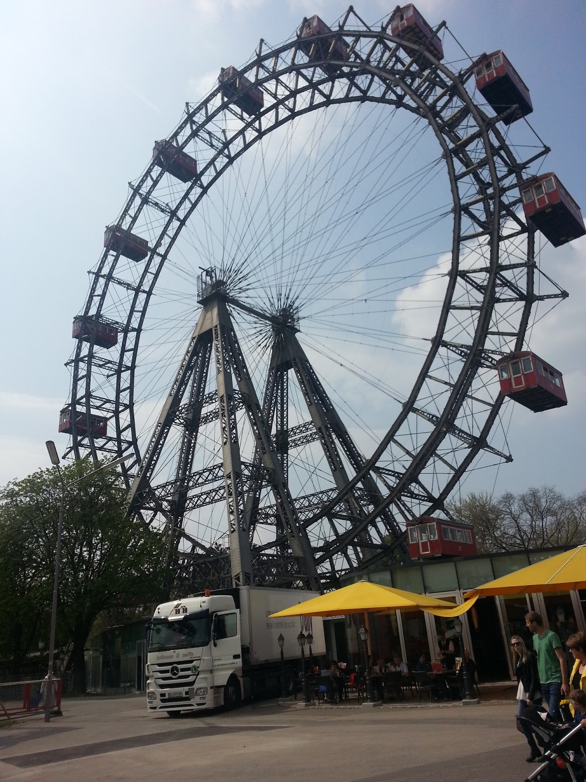 Spring in Vienna: Visit to the Prater Amusement Park