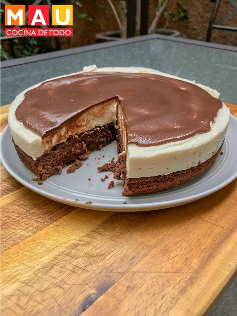 mau cocina de todo brownie cheesecake receta facil los mejores el mejor
