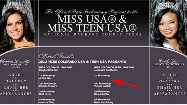 As Happy Place Miss Colorado Teen Usa Kristy Althaus Stripped Off Her First Runner Up Title 