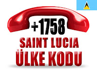 +1 758 Saint Lucia ülke telefon kodu