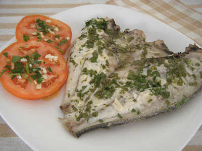  DORADA A LA ESPALDA EN EL HORNO 