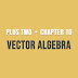 Plus Two - Chapter 10 - Vector Algebra
