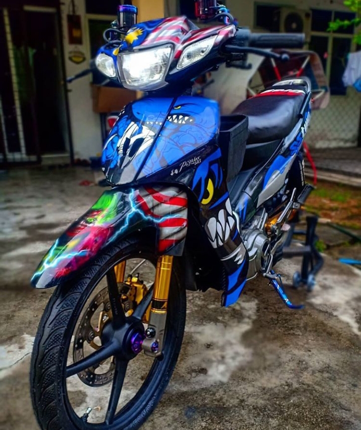 Modifikasi Motor Fiz R Paling Keren Dan Terbaik 2020 racing 48