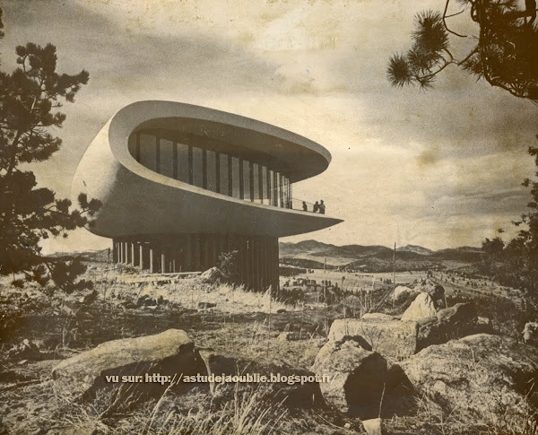 Genesee Mountain - Colorado - USA - Maison sculpture  / Sculptured House  Architecte: Charles Deaton  Construction: 1963