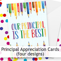 Principal Appreciation Cards
