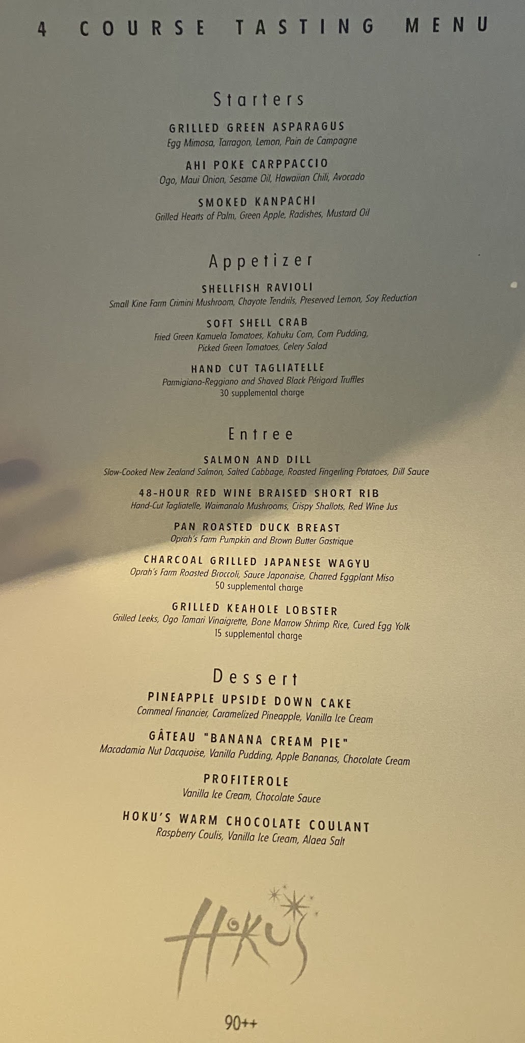 GREAT EATS HAWAII HOKU'S AT THE KAHALA HOTEL AND RESORT