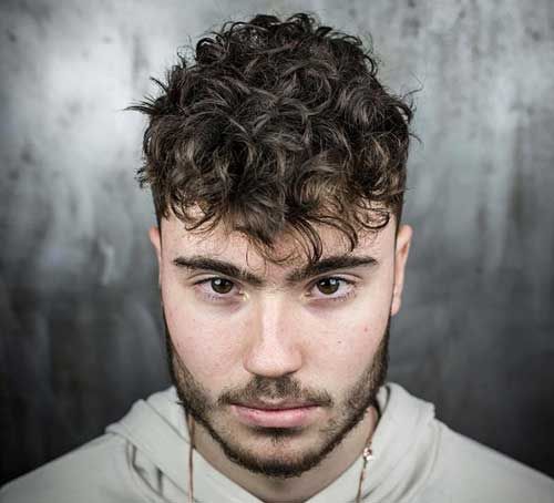 Cabelo Curto Tipos De Cabelo Cacheado Masculino Fotos De Cortes De