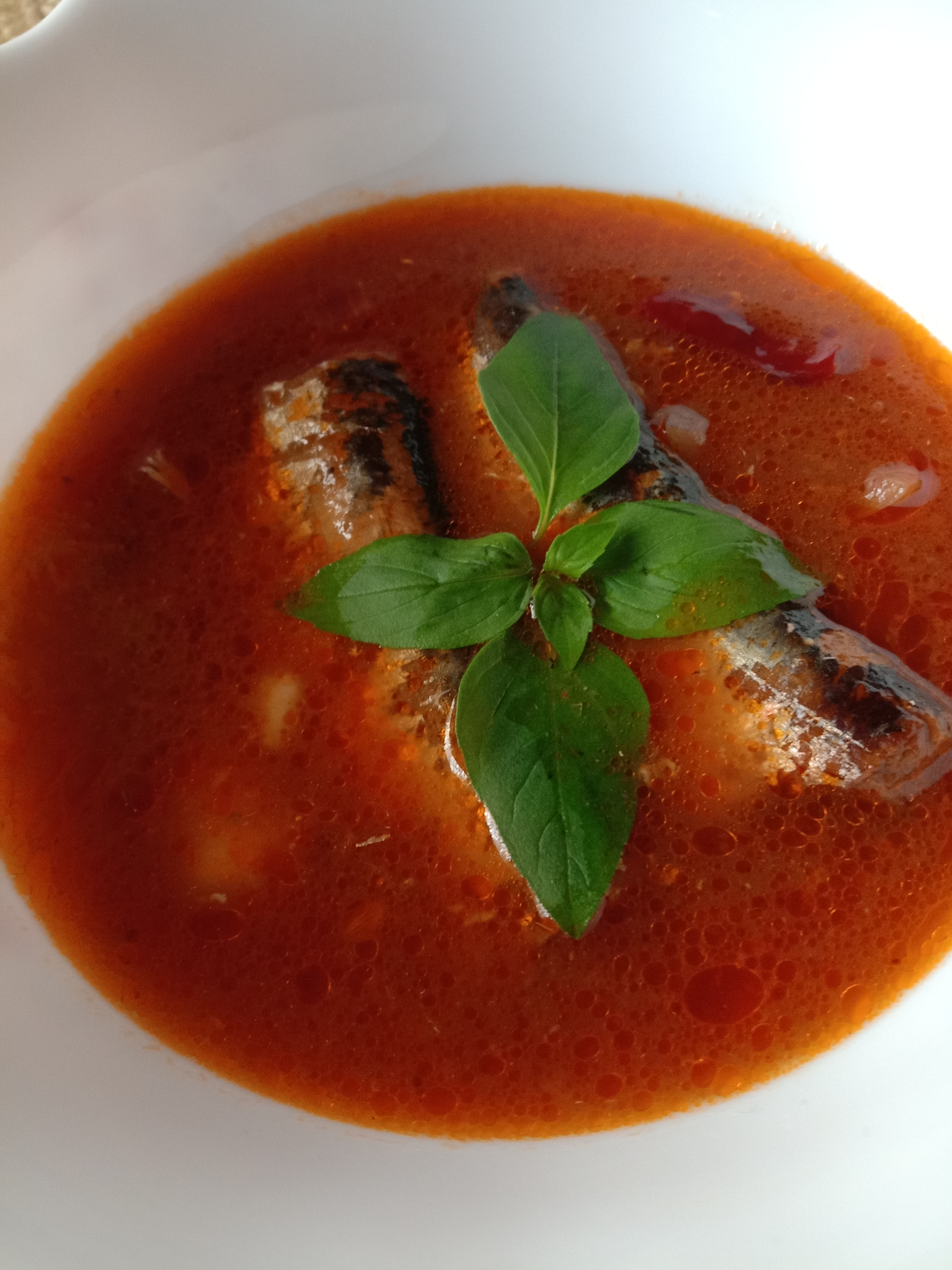 Canned Sardine Soup