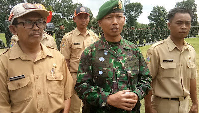 TUMBUHKAN NALURI PRAJURIT SIGAP DAN TANGGAP BENCANA, YONIF RAIDER 514  KOSTRAD GELAR APEL SIAGA BENCANA