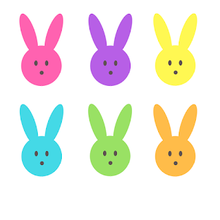 Bunny decorated straws for Easter - with free printable Bunny decorated straws for Easter - with free printable