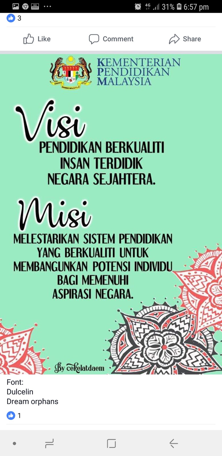 visi dan misi kpm visi dan misi kpm