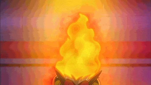 HABILIDADE Blaze Blaze (Chama): O pokemon ultiliza de sua força de vontade  para aumentar seus