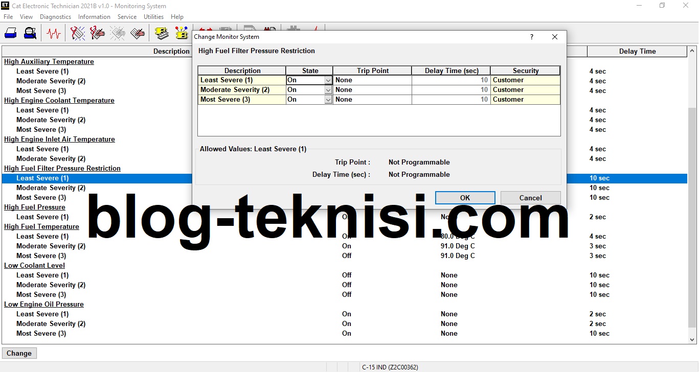 Event Codes Fuel Filter Restriction Shutdown (SPN 94 FMI 0) Blog