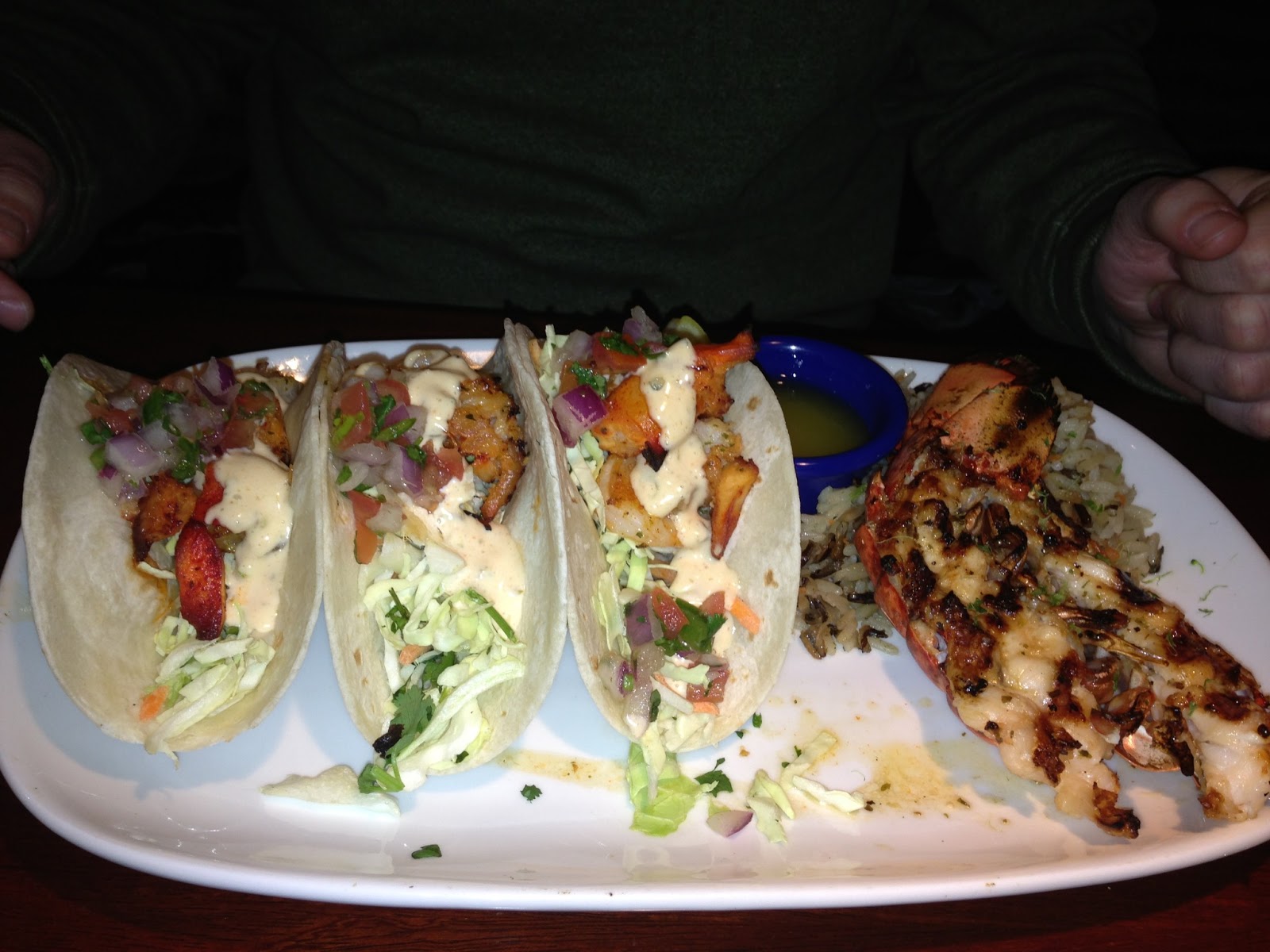 Hungry Panda Dinner at Red Lobster in Secaucus, NJ