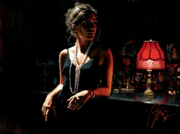 Fabian Perez 1967 ~ Argentine Figurative painter | Reflections of a Dream