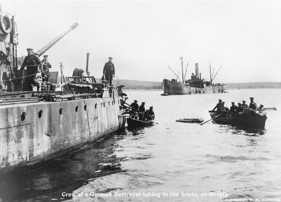 Scuttling at Scapa Flow