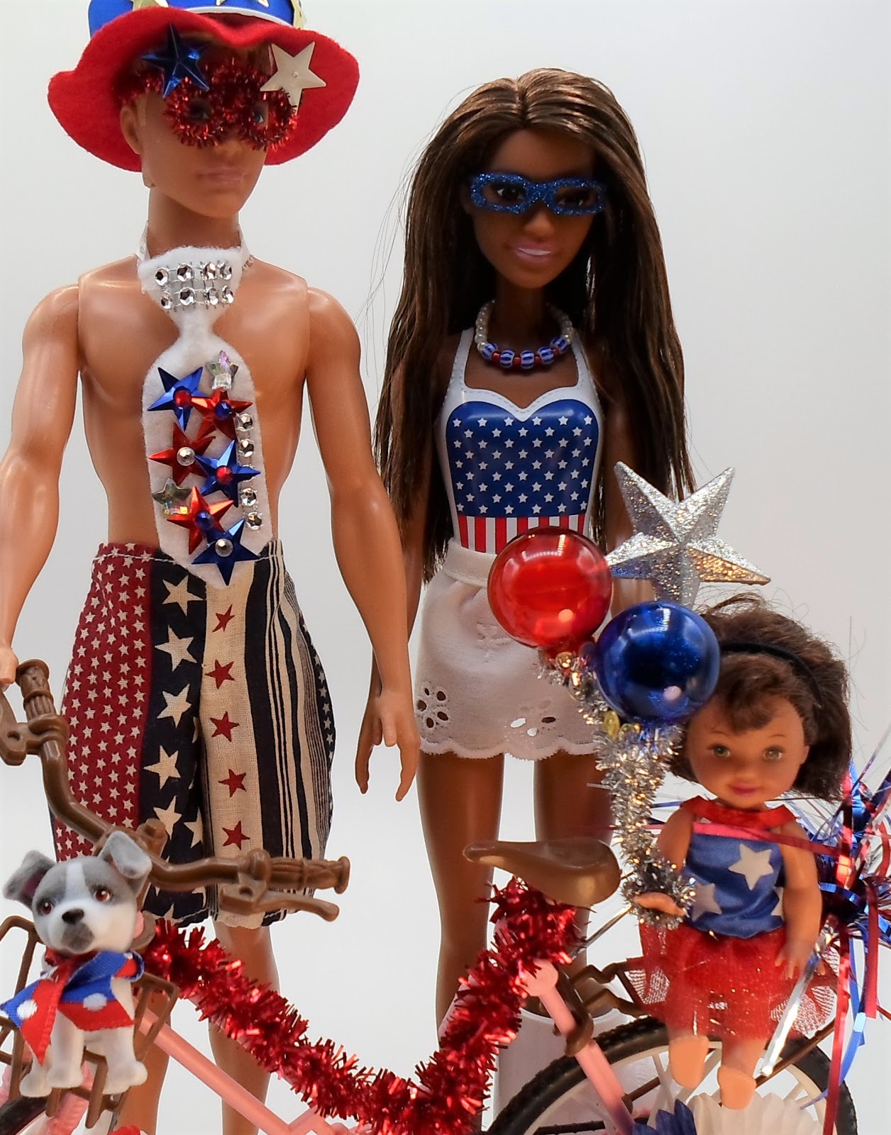 DIY Barbie Blog : Barbie's 4th of July Parade!