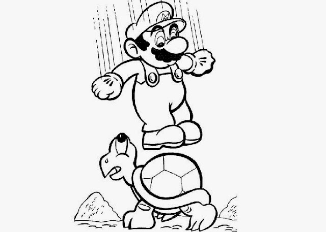 Mario Brothers bros. coloring.filminspector.com