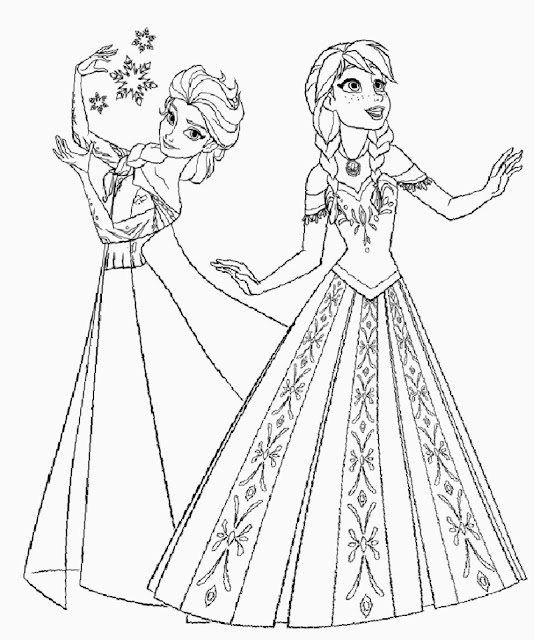 Elsa ve Anna birlikte