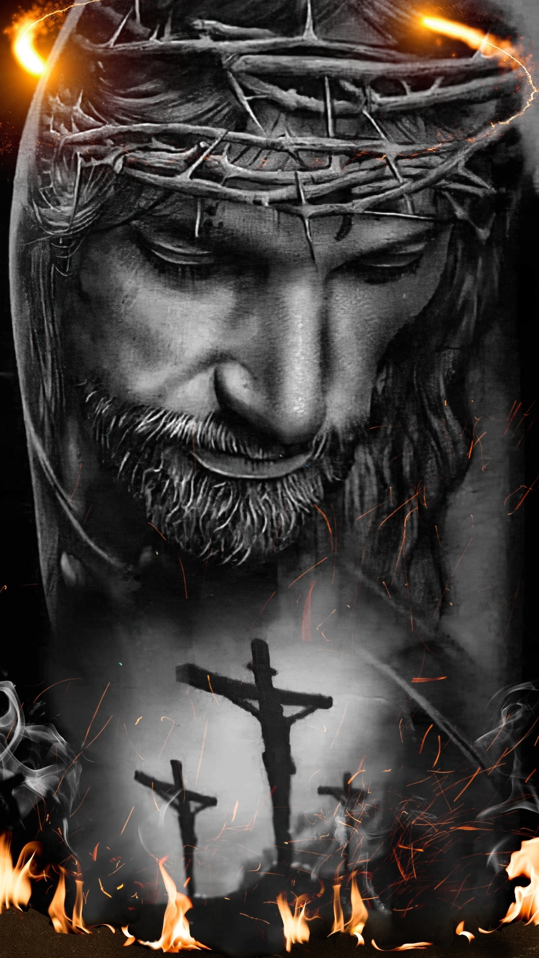 Jesus crucified mobile wallpaper - HD Mobile Walls