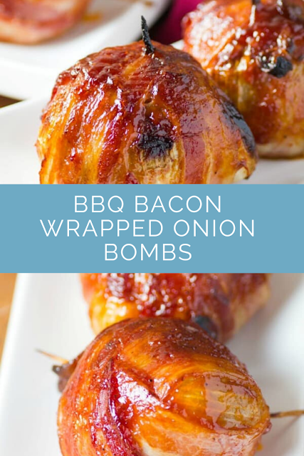 BBQ BACON WRAPPED ONION BOMBS RECIPE