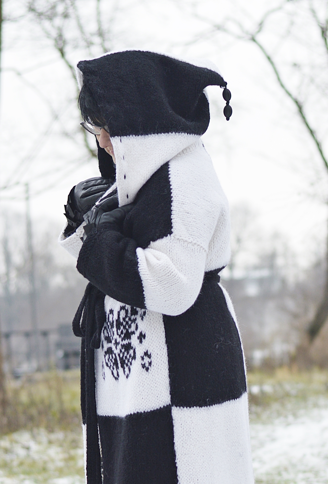 Polish designer, Hand made designer, Black and white fashion  