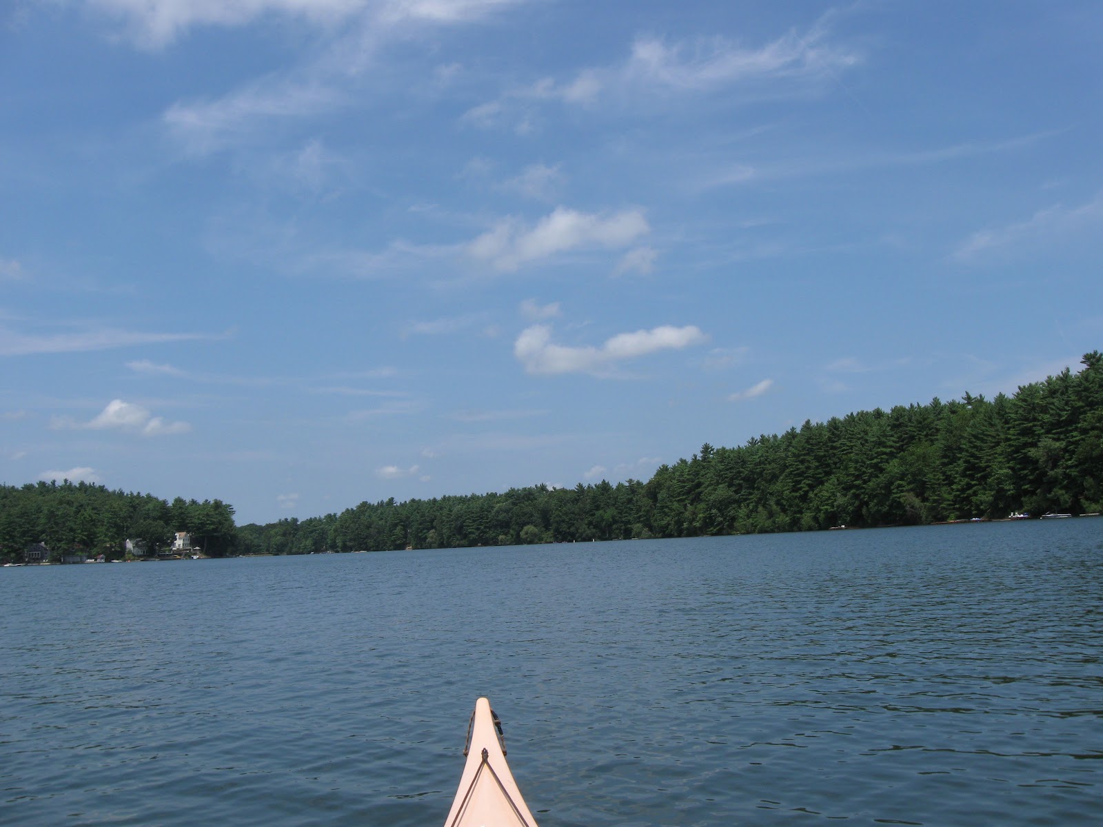 Trashpaddler Dropping into Lake Boon
