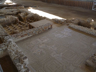 Tepidarium y caldarium. Termas