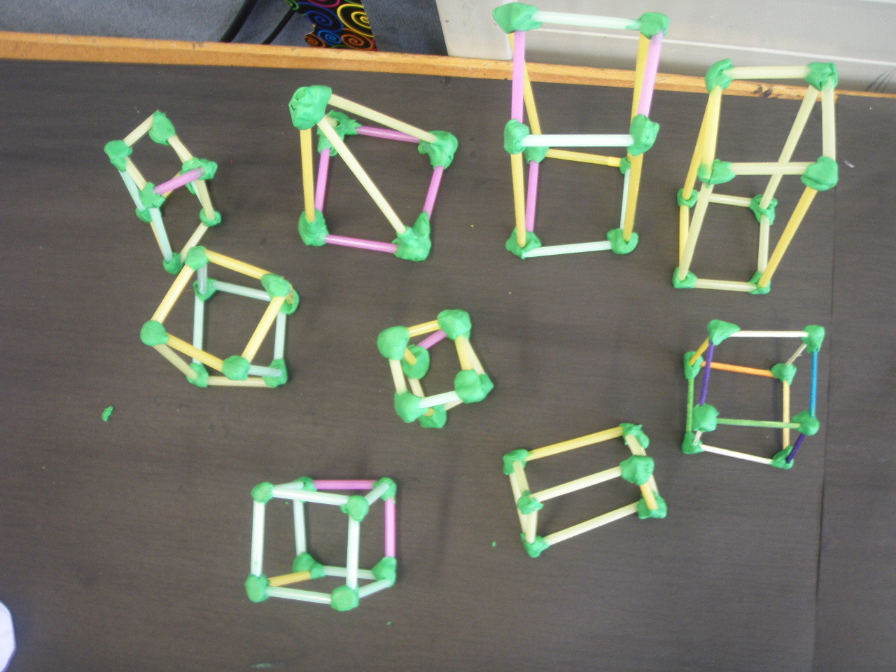 How To Make 3d Shapes With Straws