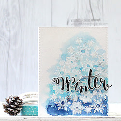 watercolor simple cards painted xmas bing easy greeting holiday making stamp