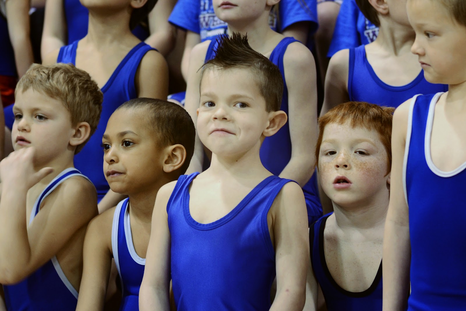 Cohesive Pieces Little Guy Wrestling 2012