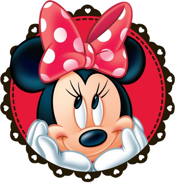 ♥ Dibujos a color ♥: Dibujos de Minnie Roja alunares