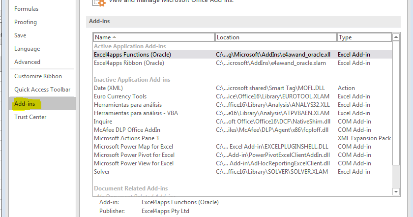 Oracle Masterminds: Excel Busy Error And Solution In Excel4Apps