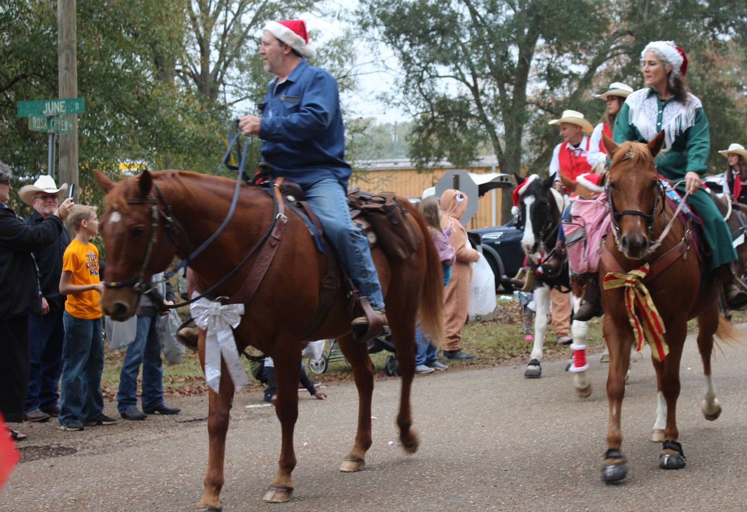 Tammany Family Folsom Horse & Wagon Christmas Parade