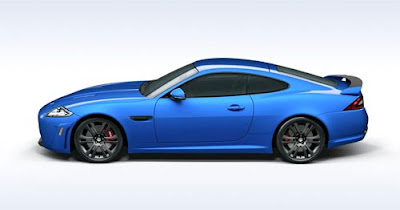 Jaguar XKR-S 2012 Elegant Blue Car