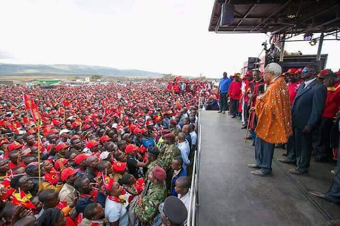Edward Lowassa Atua Kenya Kumnadi Uhuru Kenyatta