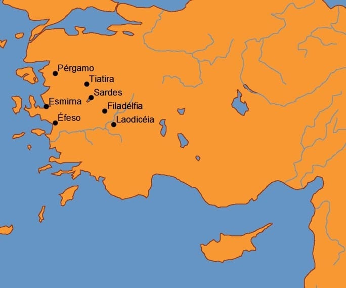 As cartas às sete Igrejas do