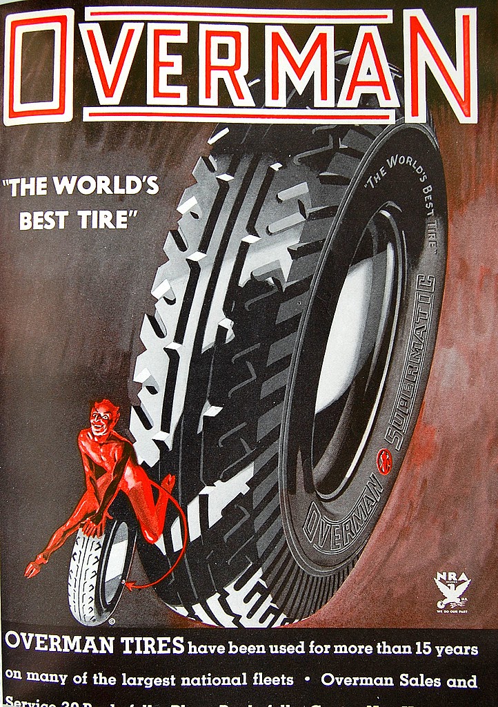 Zontar of Venus Overman Tires (1930's)