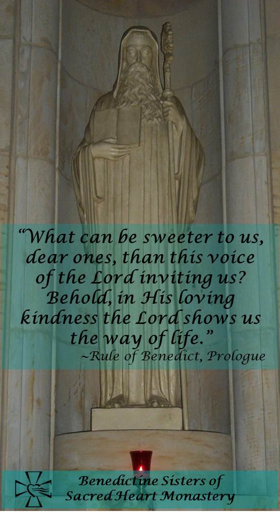 Yankton Benedictines The Feast of Saint Benedict