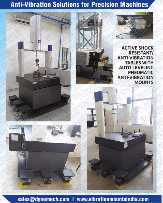 Dynemech Systems Vibration Control CMM VIBRATION ISOLATION SOLUTIONS
