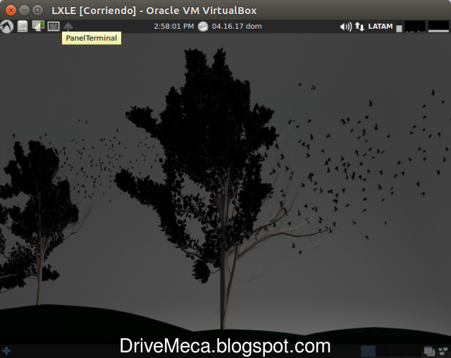 DriveMeca instalando LXLE paso a paso