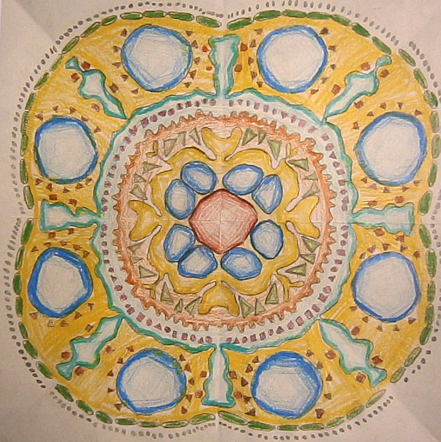 Miss Arty Pants: Student Mandalas