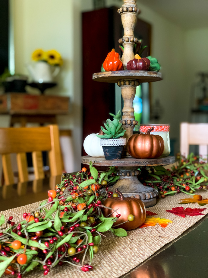 Fall dining room