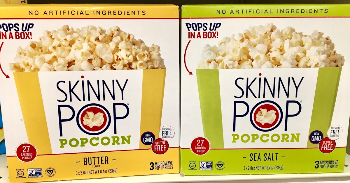 The Gluten & DairyFree Review Blog SkinnyPop Microwave Popcorn Review